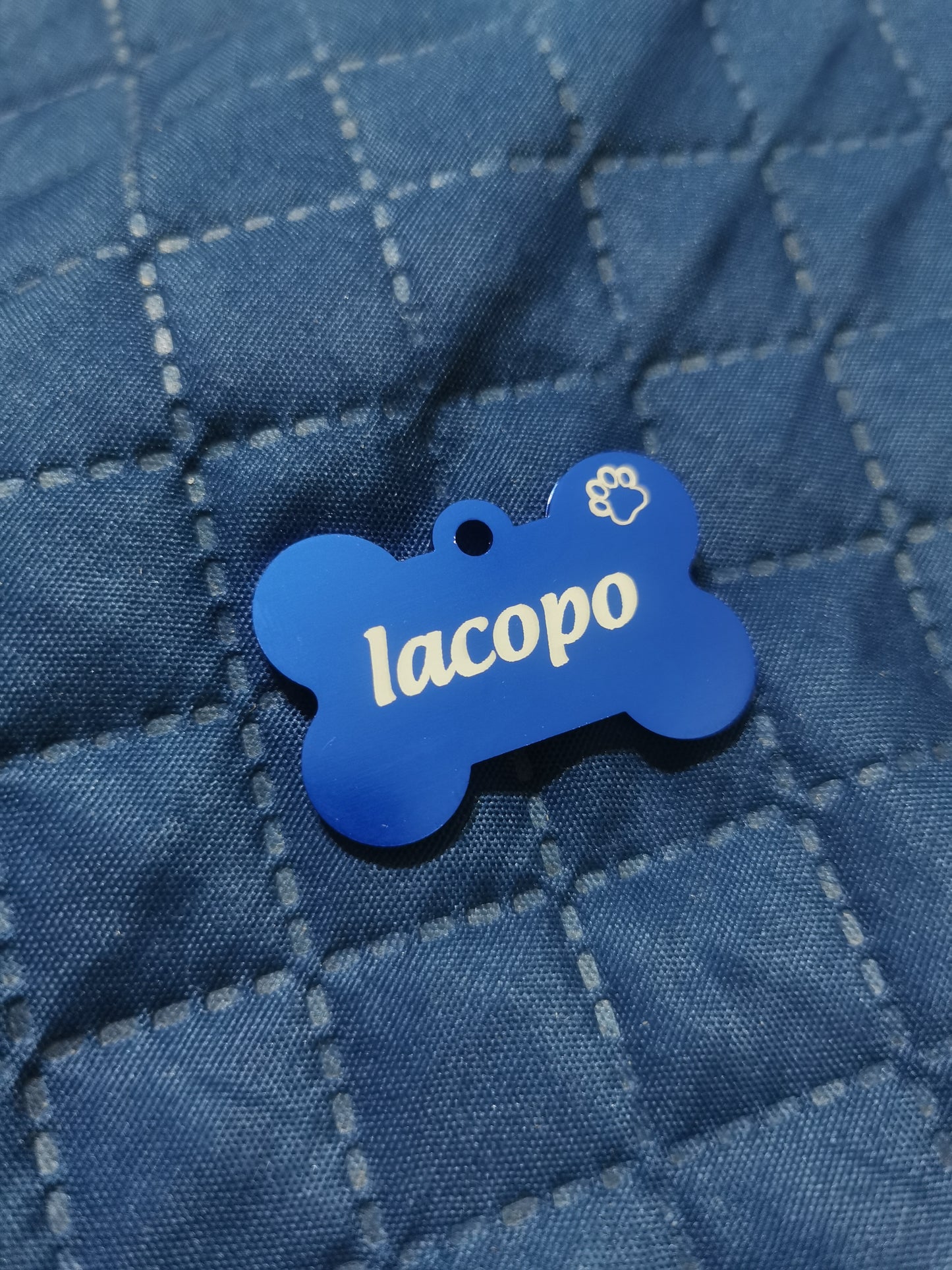 Targhetta per cani in alluminio