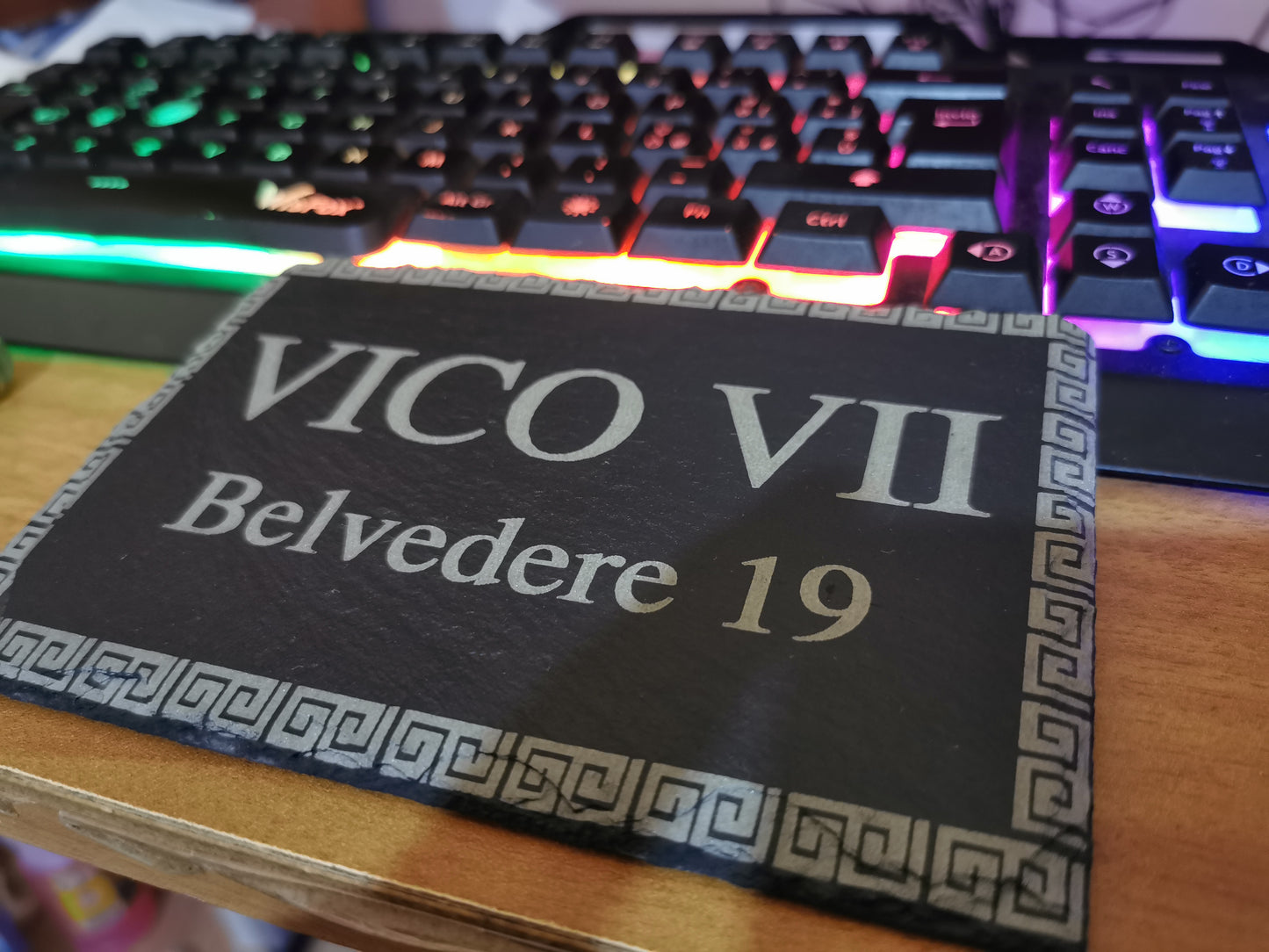 Numero Civico in Ardesia