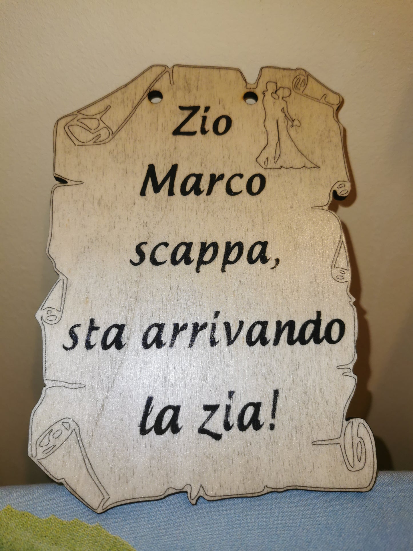 Targhette in Legno Personalizzate