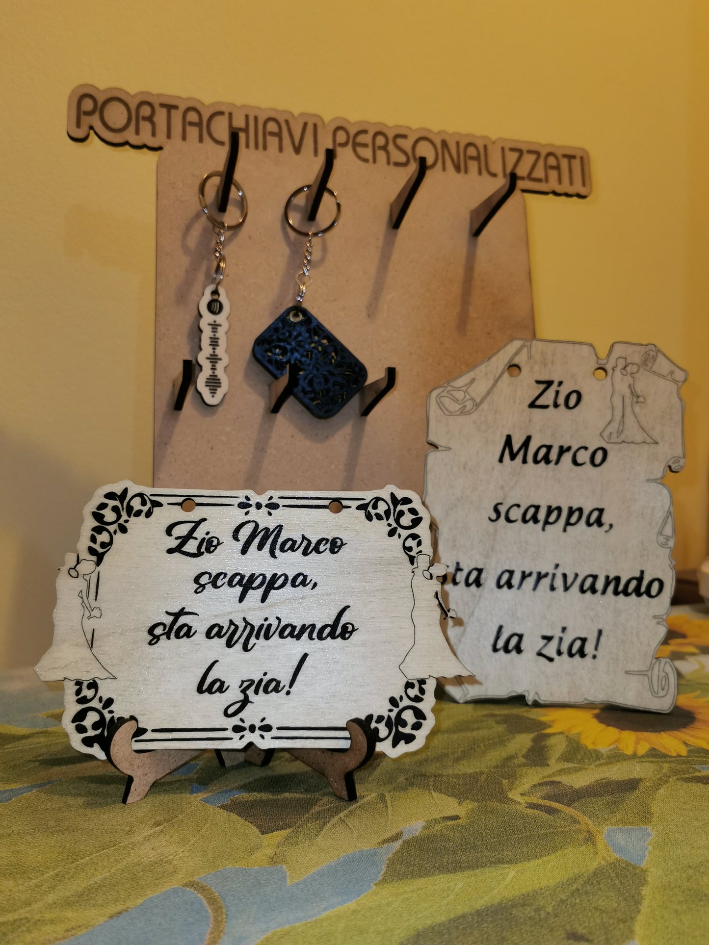 Targhette in Legno Personalizzate