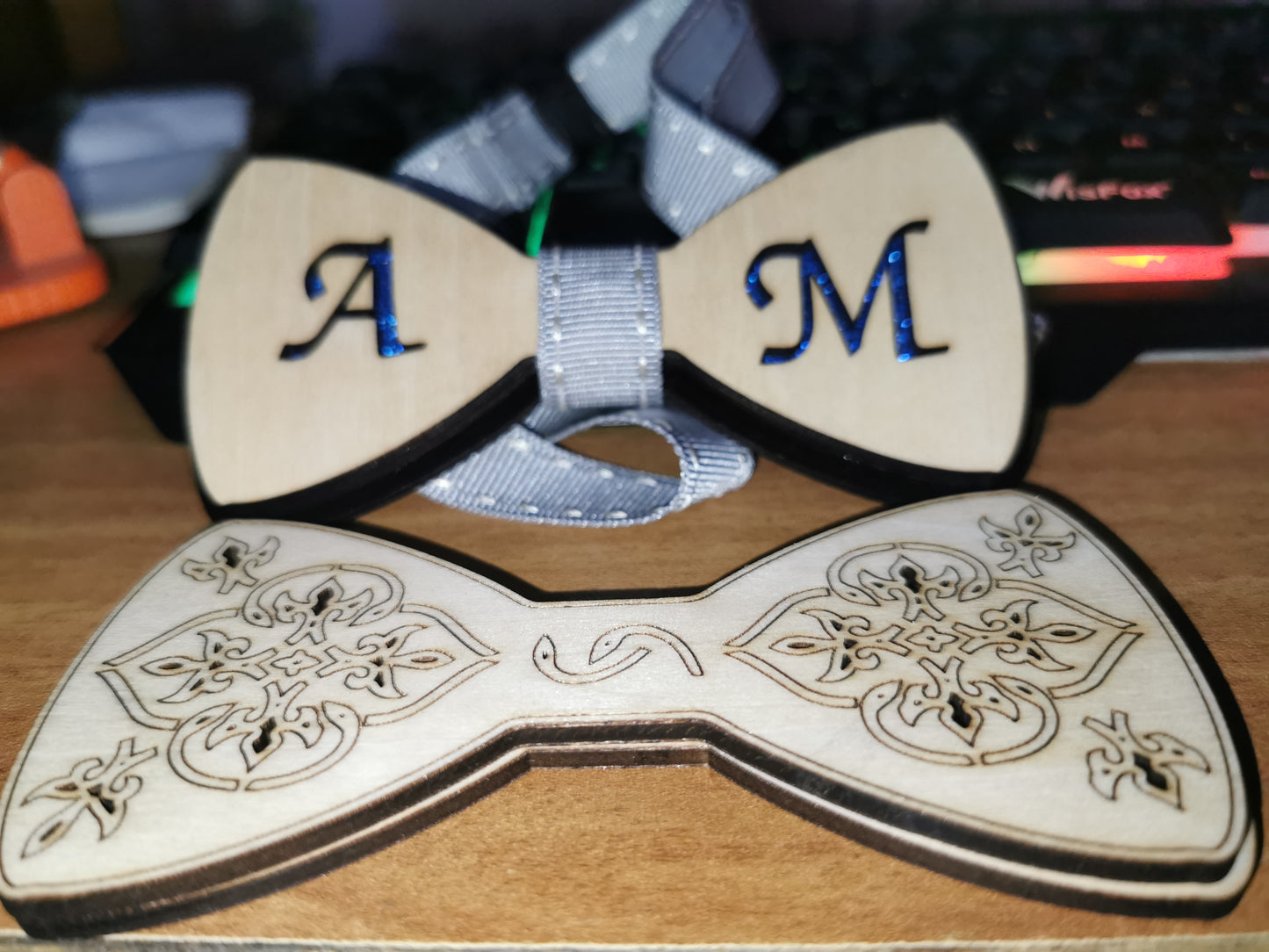 Papillon in legno personalizzato