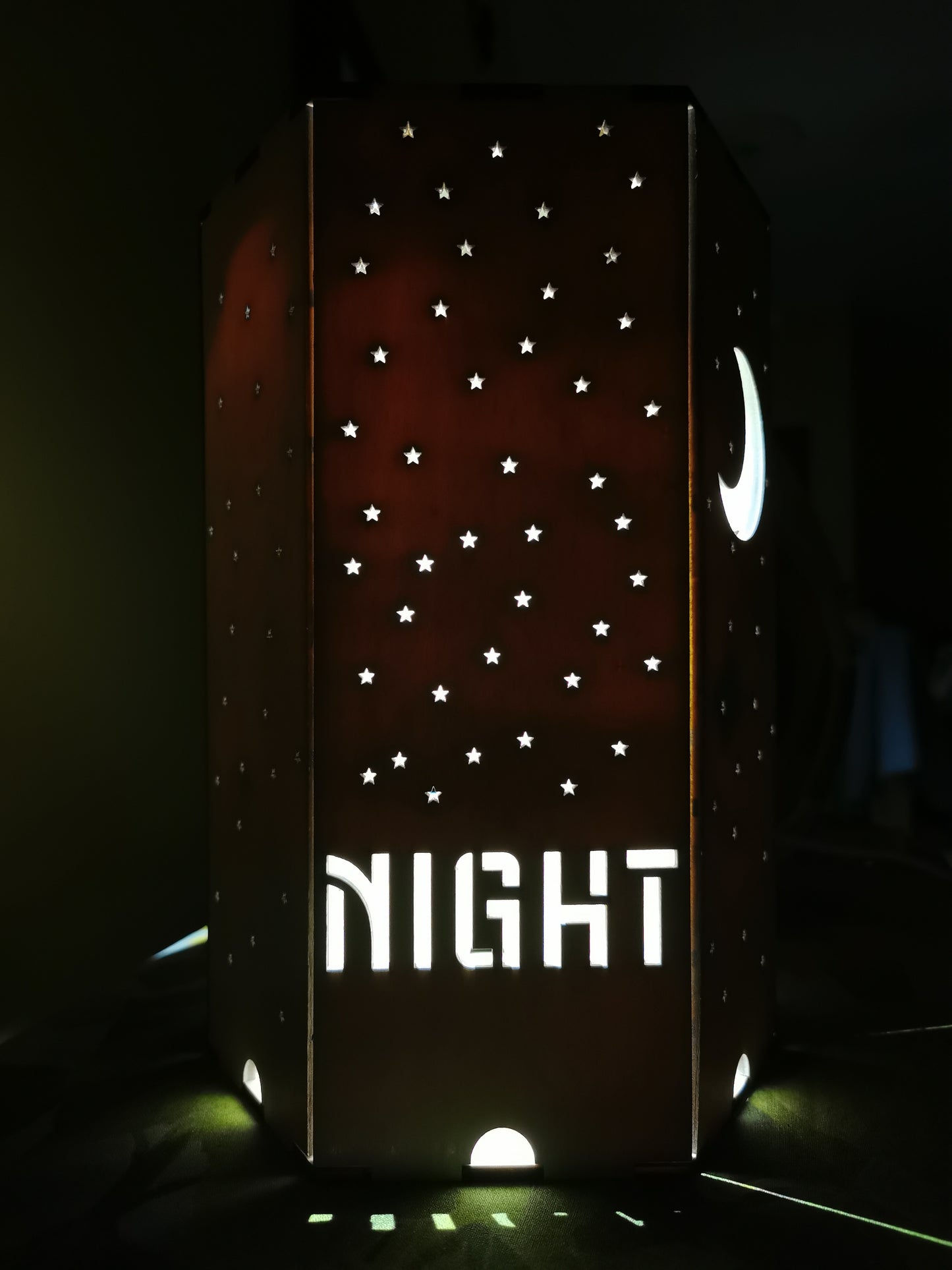 Lampada Esagonale Notturna