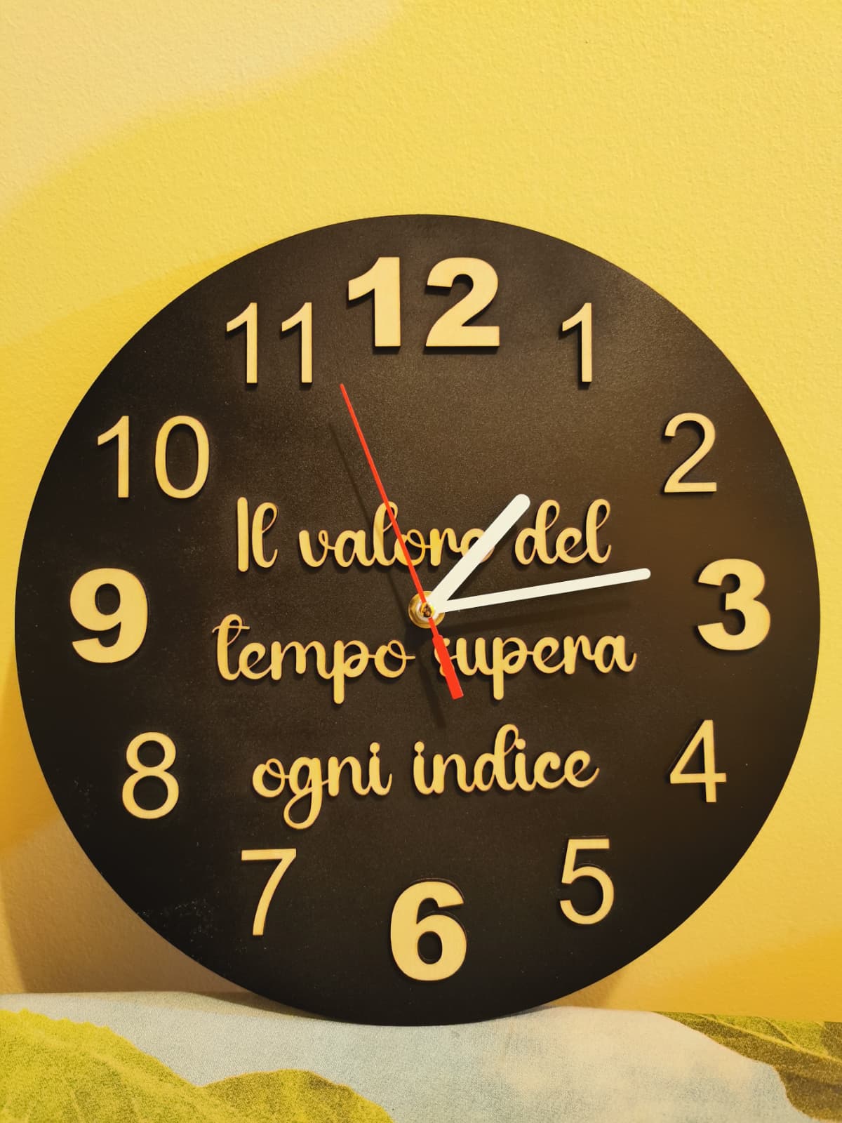 Orologio da Muro Elegance – Nero