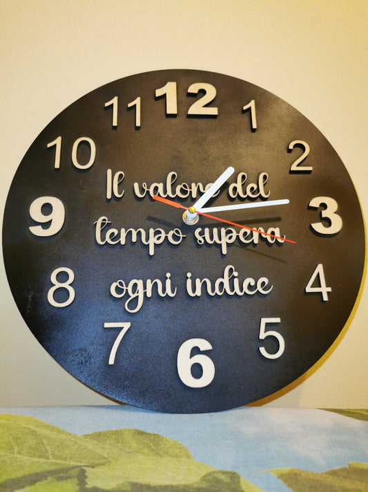 Orologio da Muro Elegance – Nero