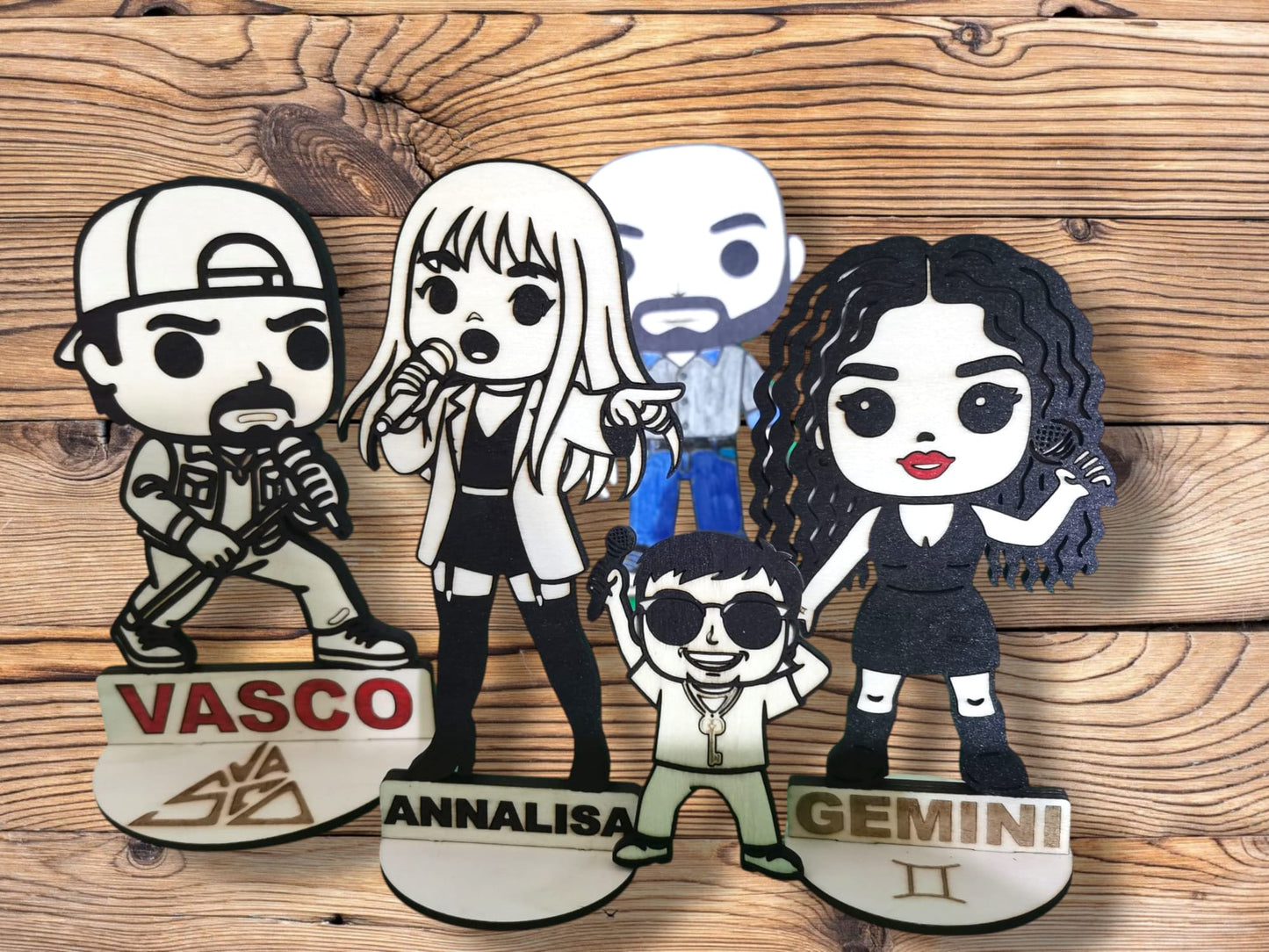 Punko – Figure in legno ispirate ai Funko Pop